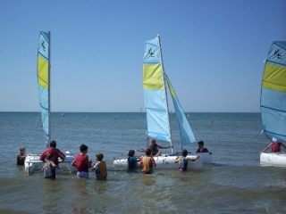 Children's catamaran 